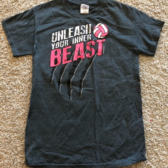 Volleyball adult small T-shirt - Picture 2 of 5